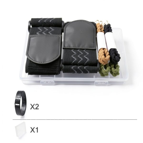 Boot Blousers 10PCS Military Set with Nylon Straps and Elastic Bands-1