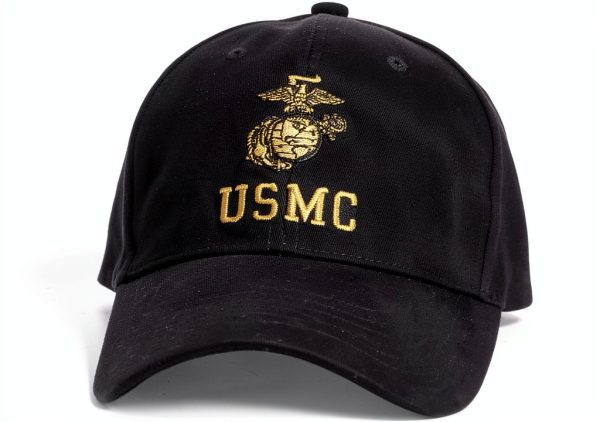 Rothco USMC Cap with Eagle Globe Anchor Adjustable Brushed Cotton Hat-3