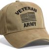 Rothco Vintage Low Profile Cap Army Veteran Olive Drab Baseball Hat-0