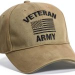 Rothco Vintage Low Profile Cap Army Veteran Olive Drab Baseball Hat-0