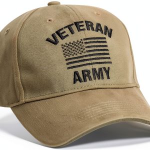 Rothco Vintage Low Profile Cap Army Veteran Olive Drab Baseball Hat-0