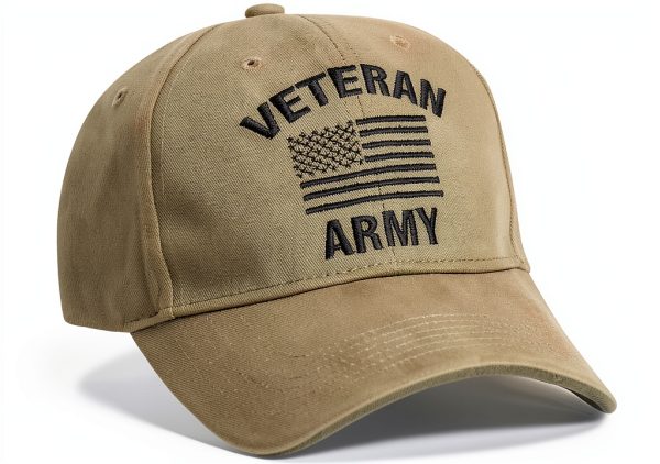 Rothco Vintage Low Profile Cap Army Veteran Olive Drab Baseball Hat-0