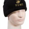 Rothco mens Army Marines Cap with Eagle Globe Anchor One Size Black-1