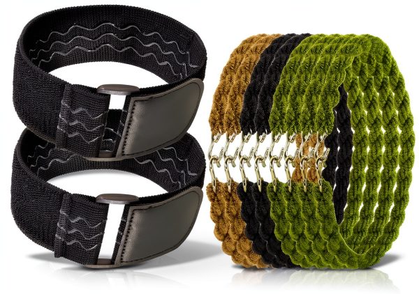 Boot Blousers 10PCS Military Set with Nylon Straps and Elastic Bands-0