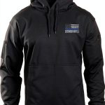 Rothco Conceal-Ops Thin Blue Line Hoodie Tactical Pullover Sweatshirt-0